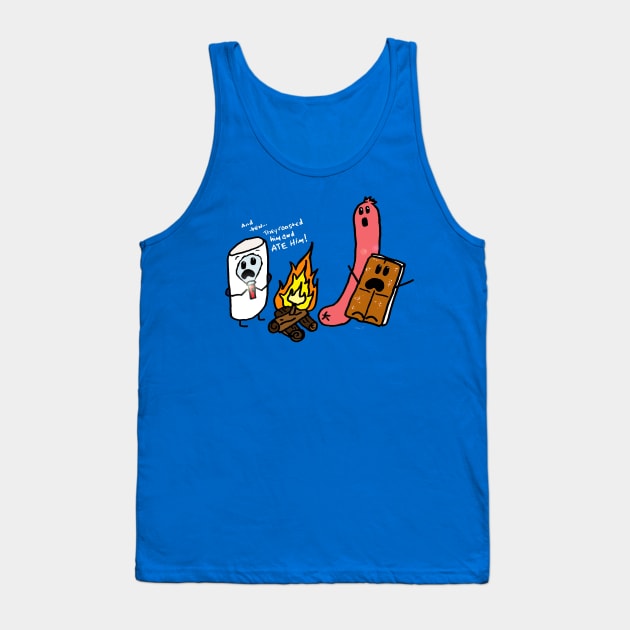 Campfire Tales Tank Top by Suzanne_Kurilla